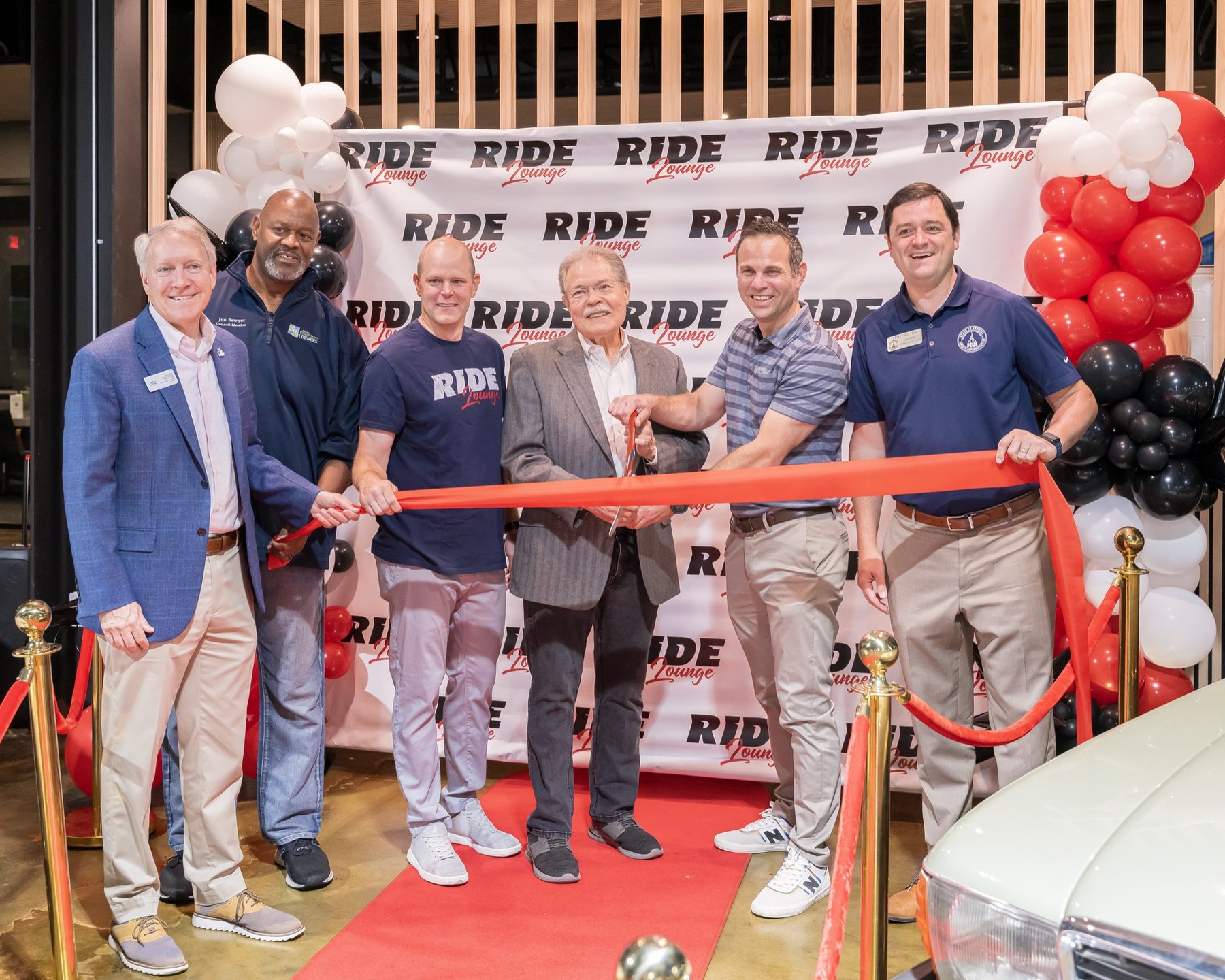Grand opening ribbon cutting