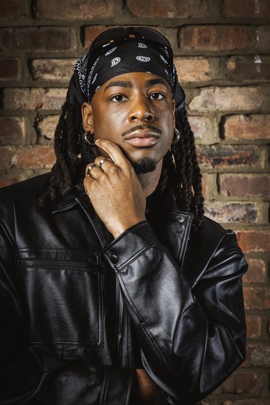 Model from The UGA Agency, fashion editorial