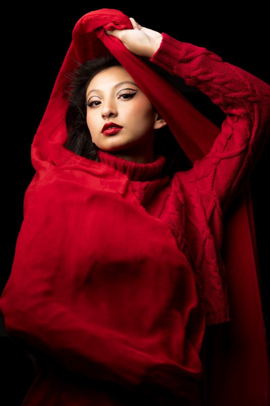 Model from The UGA Agency, fashion editorial